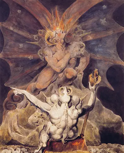 The Number of the Beast is 666 William Blake